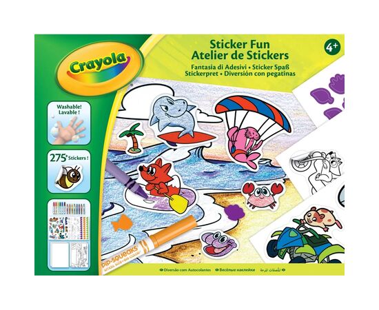 Набір для творчості Crayola з наліпками (256278.006)