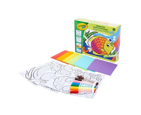 Набор для творчества Crayola Веселая мозаика (256274.006), изображение 3