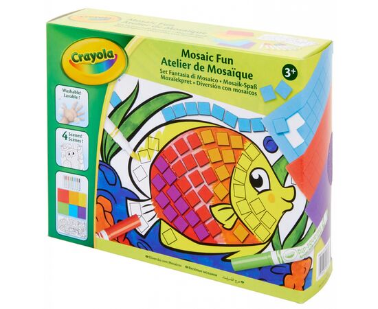Набор для творчества Crayola Веселая мозаика (256274.006), изображение 5
