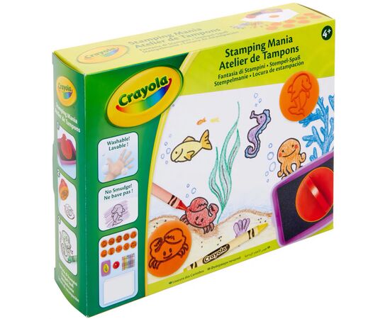 Набор для творчества Crayola Штампомания (256275.006), изображение 4 Набор для творчества Crayola Штампомания (256275.006), изображение 4