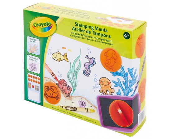 Набор для творчества Crayola Штампомания (256275.006), изображение 5 Набор для творчества Crayola Штампомания (256275.006), изображение 5