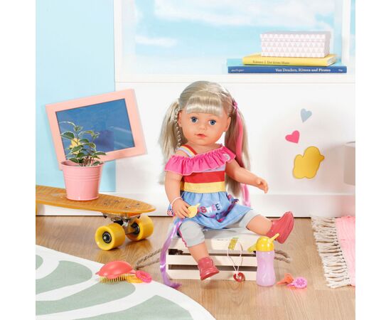 Кукла Zapf Baby Born серии Нежные объятия - Модная сестричка (830345), изображение 8 Кукла Zapf Baby Born серии Нежные объятия - Модная сестричка (830345), изображение 8