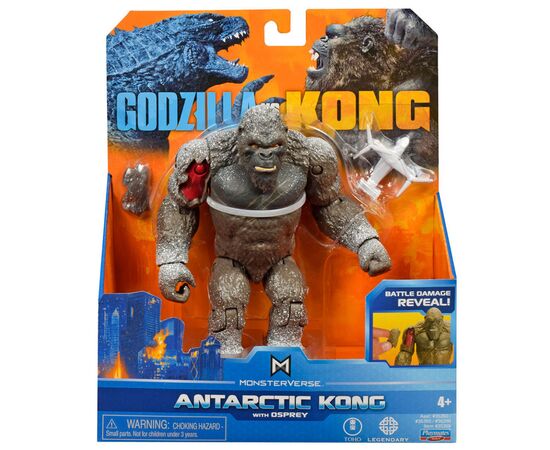 Фигурка Godzilla vs. Kong Антарктический Конг со скопой (35309), изображение 4 Фигурка Godzilla vs. Kong Антарктический Конг со скопой (35309), изображение 4