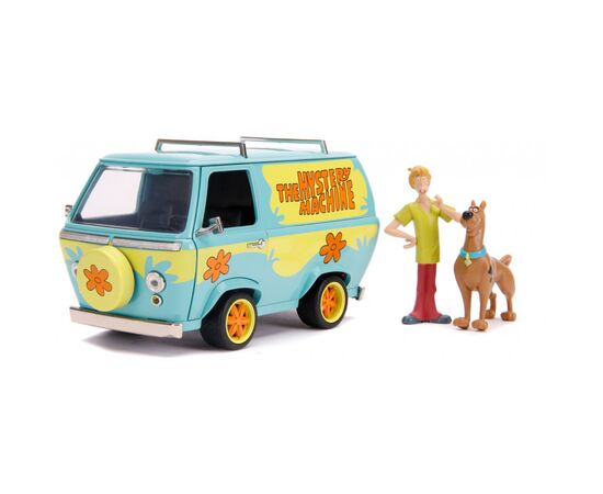 Машина Jada Скубі-Ду Містичний бус з фігурками Скубі-Ду та Шеггі, 1:24 (253255024), зображення 7 Машина Jada Скубі-Ду Містичний бус з фігурками Скубі-Ду та Шеггі, 1:24 (253255024), зображення 7