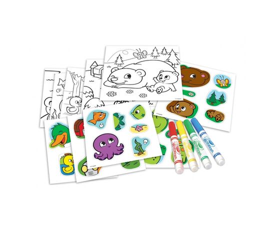 Набор для творчества Crayola пазл с наклейками (256699.106), изображение 2 Набор для творчества Crayola пазл с наклейками (256699.106), изображение 2