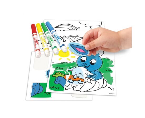 Набор для творчества Crayola пазл с наклейками (256699.106), изображение 3 Набор для творчества Crayola пазл с наклейками (256699.106), изображение 3