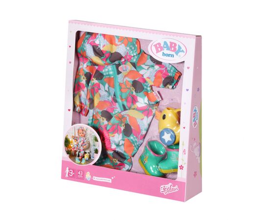 Аксессуар к кукле Zapf Набор одежды для куклы BABY born серии City Deluxe - Веселая (830086), изображение 2 Аксессуар к кукле Zapf Набор одежды для куклы BABY born серии City Deluxe - Веселая (830086), изображение 2