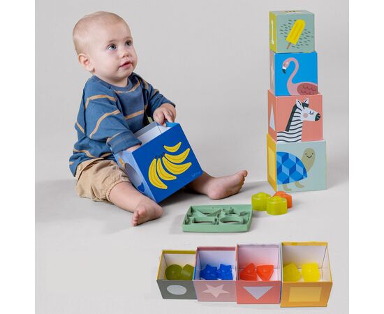 Розвиваюча іграшка Taf Toys cортер-пірамідка Савана Кубики Африка (12725), зображення 7 Розвиваюча іграшка Taf Toys cортер-пірамідка Савана Кубики Африка (12725), зображення 7