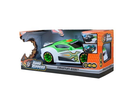 Машина Road Rippers Максимальне прискорення зелена із ефектами (20052), зображення 5 Машина Road Rippers Максимальне прискорення зелена із ефектами (20052), зображення 5