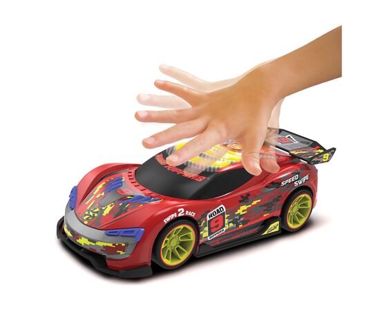 Машина Road Rippers Speed swipe Digital червона моторизована (20122), зображення 3