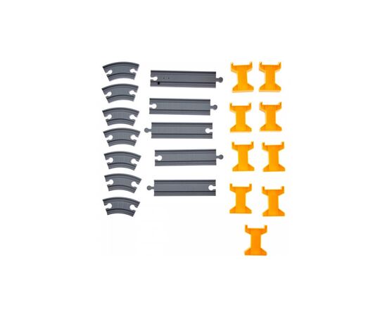 Залізниця ZIPP Toys Міський експрес 92 деталі, Жовтий (AU6881AB), зображення 4 Залізниця ZIPP Toys Міський експрес 92 деталі, Жовтий (AU6881AB), зображення 4