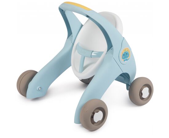 Коляска для кукол Smoby Миникисс 3в1 для прогулок Голубая (210207), изображение 2 Коляска для кукол Smoby Миникисс 3в1 для прогулок Голубая (210207), изображение 2
