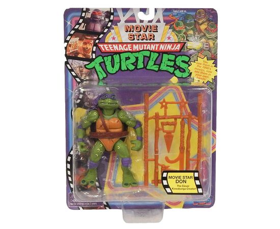 Фигурка TMNT серии Movie Star 1992 – Донатело (81332), изображение 2 Фигурка TMNT серии Movie Star 1992 – Донатело (81332), изображение 2
