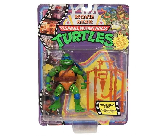 Фигурка TMNT серии Movie Star 1992 – Леонардо (81331), изображение 2 Фигурка TMNT серии Movie Star 1992 – Леонардо (81331), изображение 2