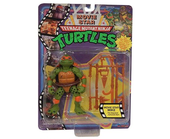 Фигурка TMNT серии Movie Star 1992 – Микеланджело (81333), изображение 2 Фигурка TMNT серии Movie Star 1992 – Микеланджело (81333), изображение 2
