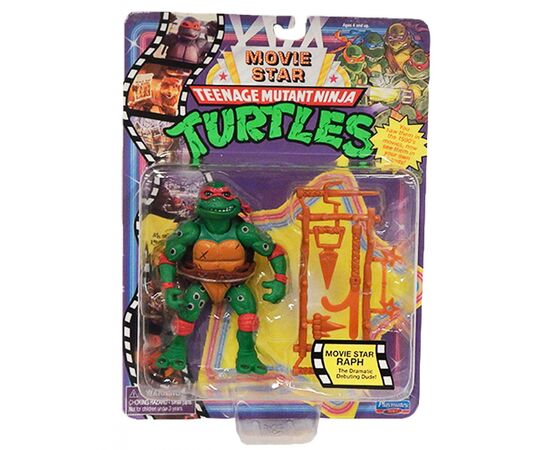 Фигурка TMNT серии Movie Star 1992 – Рафаэль (81334), изображение 2 Фигурка TMNT серии Movie Star 1992 – Рафаэль (81334), изображение 2
