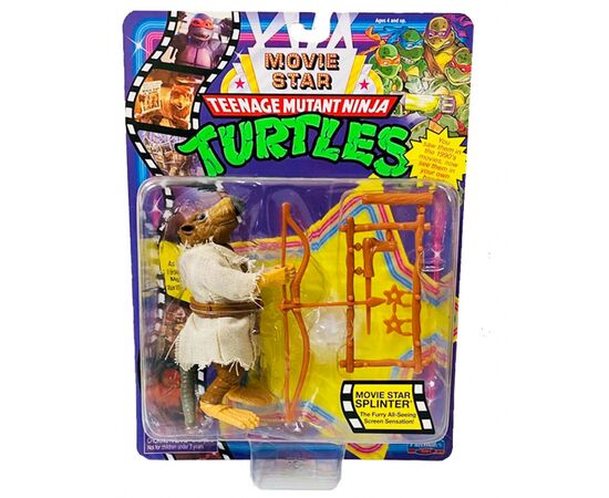 Фигурка TMNT серии Movie Star 1992 – Сплинтер (81335), изображение 2 Фигурка TMNT серии Movie Star 1992 – Сплинтер (81335), изображение 2
