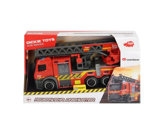 Спецтехника Dickie Toys Пожарная машина Мерседес 23 см (3714011), изображение 4 Спецтехника Dickie Toys Пожарная машина Мерседес 23 см (3714011), изображение 4