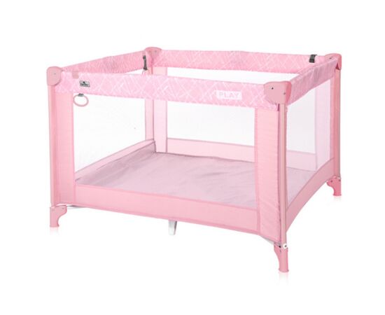 Дитячий манеж Bertoni/Lorelli PLAY pink blossom