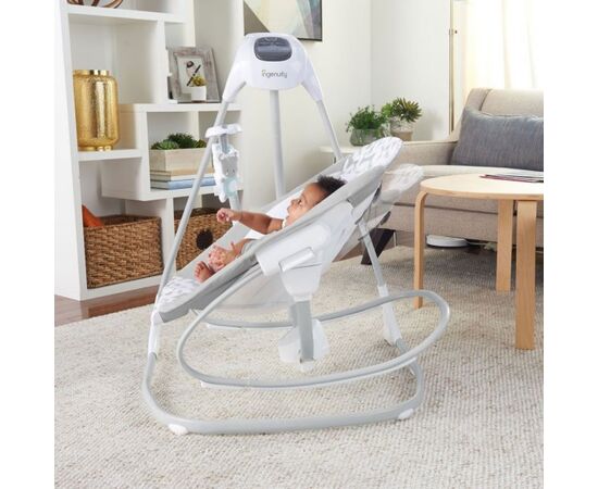 Кресло-качалка Ingenuity 2 в 1 Ingenuity SimpleComfort (11791), изображение 8 Кресло-качалка Ingenuity 2 в 1 Ingenuity SimpleComfort (11791), изображение 8