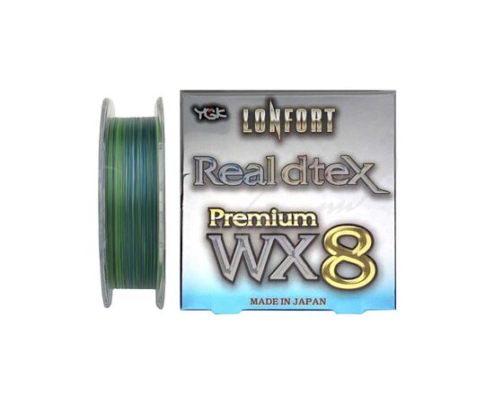 Шнур YGK Lonfort Real DTex X8 150m Multi Color 0.4/12lb (5545.00.50)