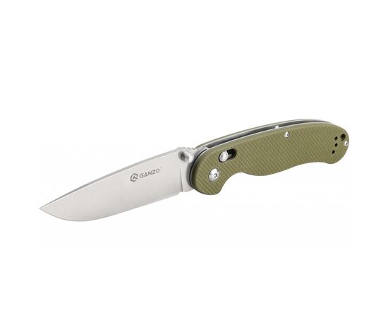 Нож Ganzo D727M-GR Green (D727M-GR), изображение 2 Нож Ganzo D727M-GR Green (D727M-GR), изображение 2