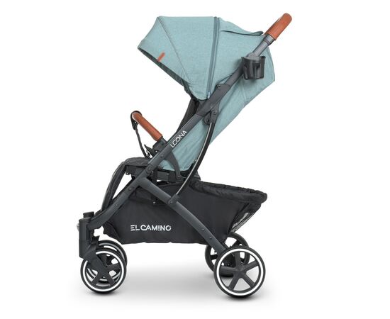 Коляска El Camino Loona (ME 1090L cloud blue), изображение 3 Коляска El Camino Loona (ME 1090L cloud blue), изображение 3