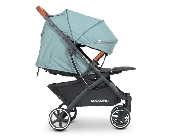 Коляска El Camino Loona (ME 1090L cloud blue), изображение 4 Коляска El Camino Loona (ME 1090L cloud blue), изображение 4