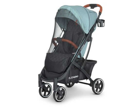 Коляска El Camino Loona (ME 1090L cloud blue), изображение 8 Коляска El Camino Loona (ME 1090L cloud blue), изображение 8