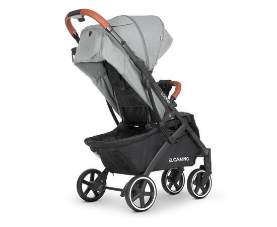 Коляска El Camino Loona (ME 1090L grey), изображение 5 Коляска El Camino Loona (ME 1090L grey), изображение 5