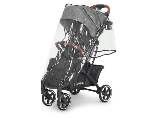 Коляска El Camino Loona (ME 1090L grey), изображение 7 Коляска El Camino Loona (ME 1090L grey), изображение 7