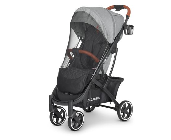 Коляска El Camino Loona (ME 1090L grey), изображение 8 Коляска El Camino Loona (ME 1090L grey), изображение 8