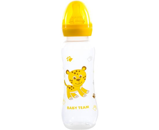 Бутылочка для кормления Baby Team 0+ с латексной соской 250 мл (1310)