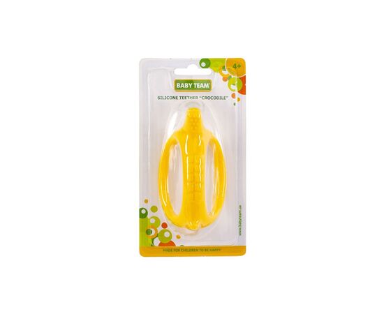 Прорезыватель Baby Team крокодильчик (4019), изображение 3