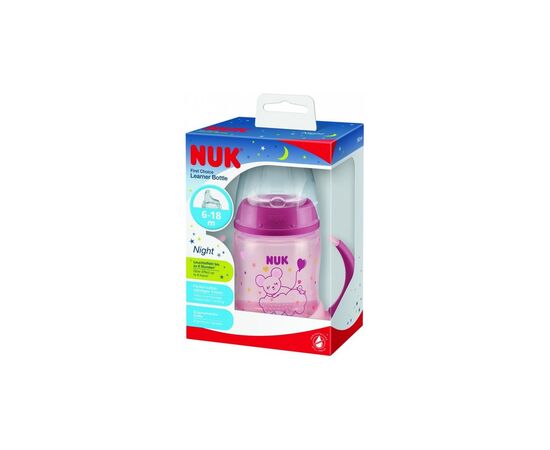 Бутылочка для кормления Nuk First Choice Мышонок, 150 мл, розовый (3952376), изображение 3 Бутылочка для кормления Nuk First Choice Мышонок, 150 мл, розовый (3952376), изображение 3
