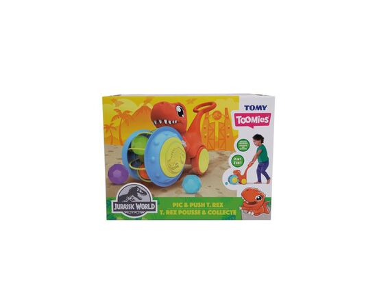 Каталка Toomies Динозавр с шариками (E73254C), изображение 4 Каталка Toomies Динозавр с шариками (E73254C), изображение 4