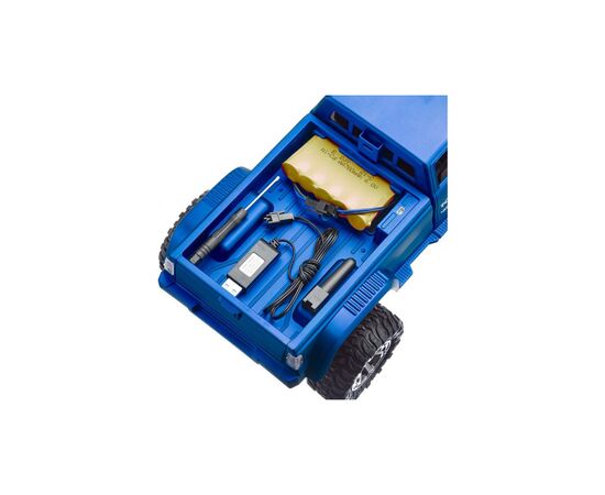 Радиоуправляемая игрушка ZIPP Toys Машинка 4x4 полноприводный пикап с камерой, синий (FY002AW blue), изображение 6 Радиоуправляемая игрушка ZIPP Toys Машинка 4x4 полноприводный пикап с камерой, синий (FY002AW blue), изображение 6