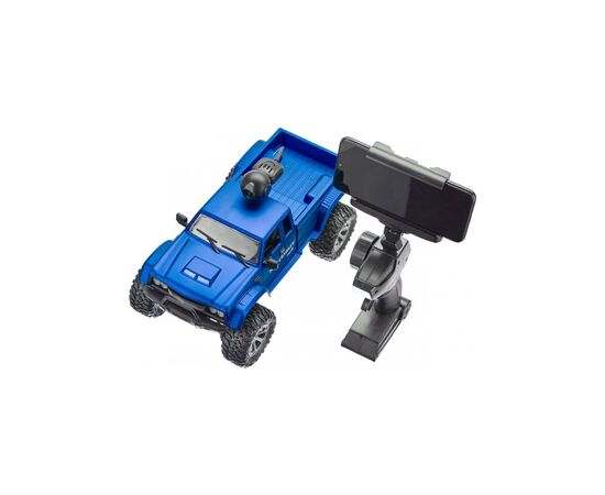Радиоуправляемая игрушка ZIPP Toys Машинка 4x4 полноприводный пикап с камерой, синий (FY002AW blue), изображение 8 Радиоуправляемая игрушка ZIPP Toys Машинка 4x4 полноприводный пикап с камерой, синий (FY002AW blue), изображение 8