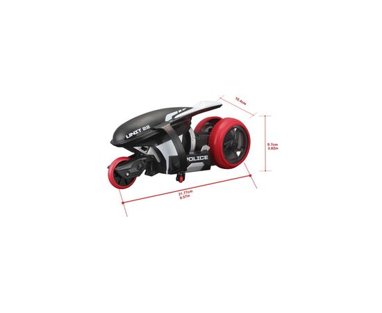 Радіокерована іграшка Maisto Мотоцикл з Cyclone 360 Чорний (82066 black), зображення 9 Радіокерована іграшка Maisto Мотоцикл з Cyclone 360 Чорний (82066 black), зображення 9