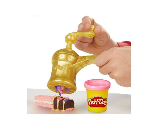 Набор для творчества Hasbro Play-Doh Золотой пекарь (E9437), изображение 3 Набор для творчества Hasbro Play-Doh Золотой пекарь (E9437), изображение 3
