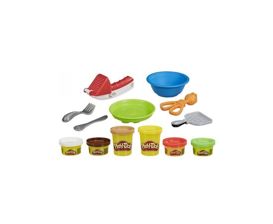 Набор для творчества Hasbro Play Doh Кухонные принадлежности Спагетти и Тефтели (E8680), изображение 2 Набор для творчества Hasbro Play Doh Кухонные принадлежности Спагетти и Тефтели (E8680), изображение 2