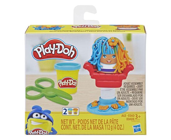 Набір для творчості Hasbro Play-Doh Mini Улюблені набори в мініатюрі Божевільні зачіски (E4902)