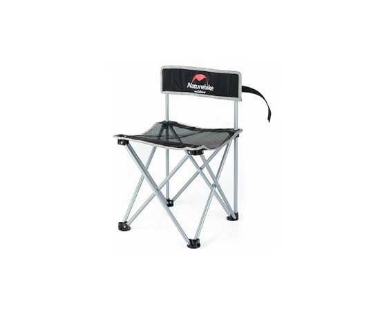 Кресло складное Naturehike NH16J001-J 600D Oxford Steel Black (6927595787724)