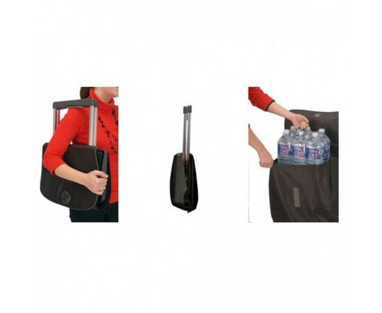 Сумка-тележка Rolser Plegamatic Original MF 40 л Marengo (926697), изображение 6 Сумка-тележка Rolser Plegamatic Original MF 40 л Marengo (926697), изображение 6