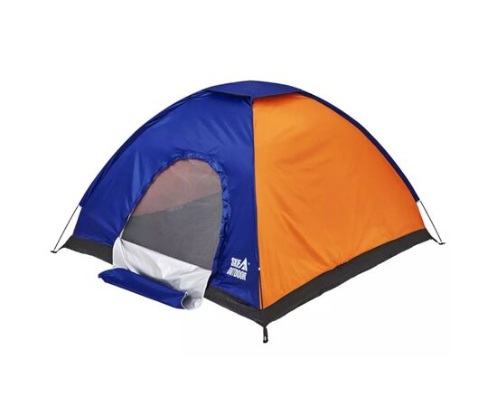 Палатка Skif Outdoor Adventure I 200x200 cm Orange/Blue (SOTSL200OB), изображение 2 Палатка Skif Outdoor Adventure I 200x200 cm Orange/Blue (SOTSL200OB), изображение 2