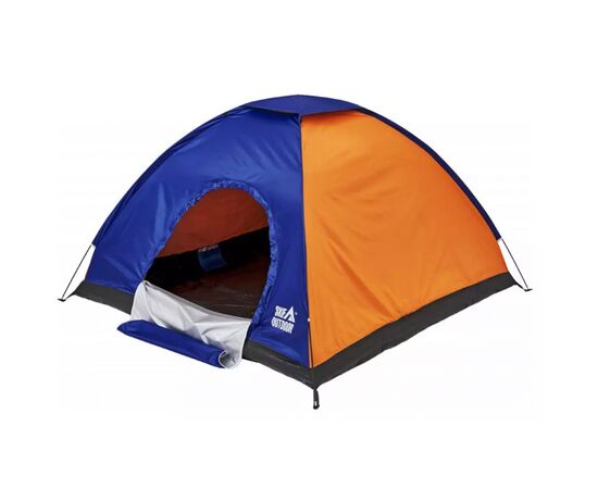 Палатка Skif Outdoor Adventure I 200x200 cm Orange/Blue (SOTSL200OB), изображение 3 Палатка Skif Outdoor Adventure I 200x200 cm Orange/Blue (SOTSL200OB), изображение 3