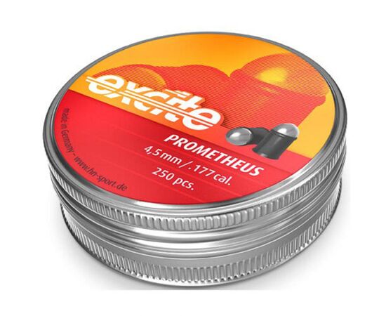 Пульки H&N Excite Prometheus 4,5 мм, 0,39 г, 250шт/уп (99144500002)