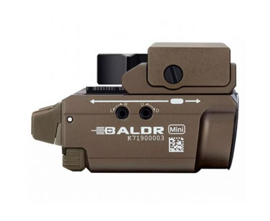 Фонарь Olight Baldr Mini RL ЛЦУ Desert Tan (Baldr RL Mini DT), изображение 3 Фонарь Olight Baldr Mini RL ЛЦУ Desert Tan (Baldr RL Mini DT), изображение 3