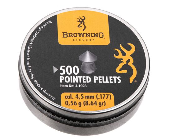 Пульки Umarex Browning Pointed Pellets 0,56 г 500 шт (4.1923)