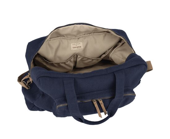 Сумка дорожная Travelite Hempline 32,3 л Navy (TL000585-20), изображение 4 Сумка дорожная Travelite Hempline 32,3 л Navy (TL000585-20), изображение 4